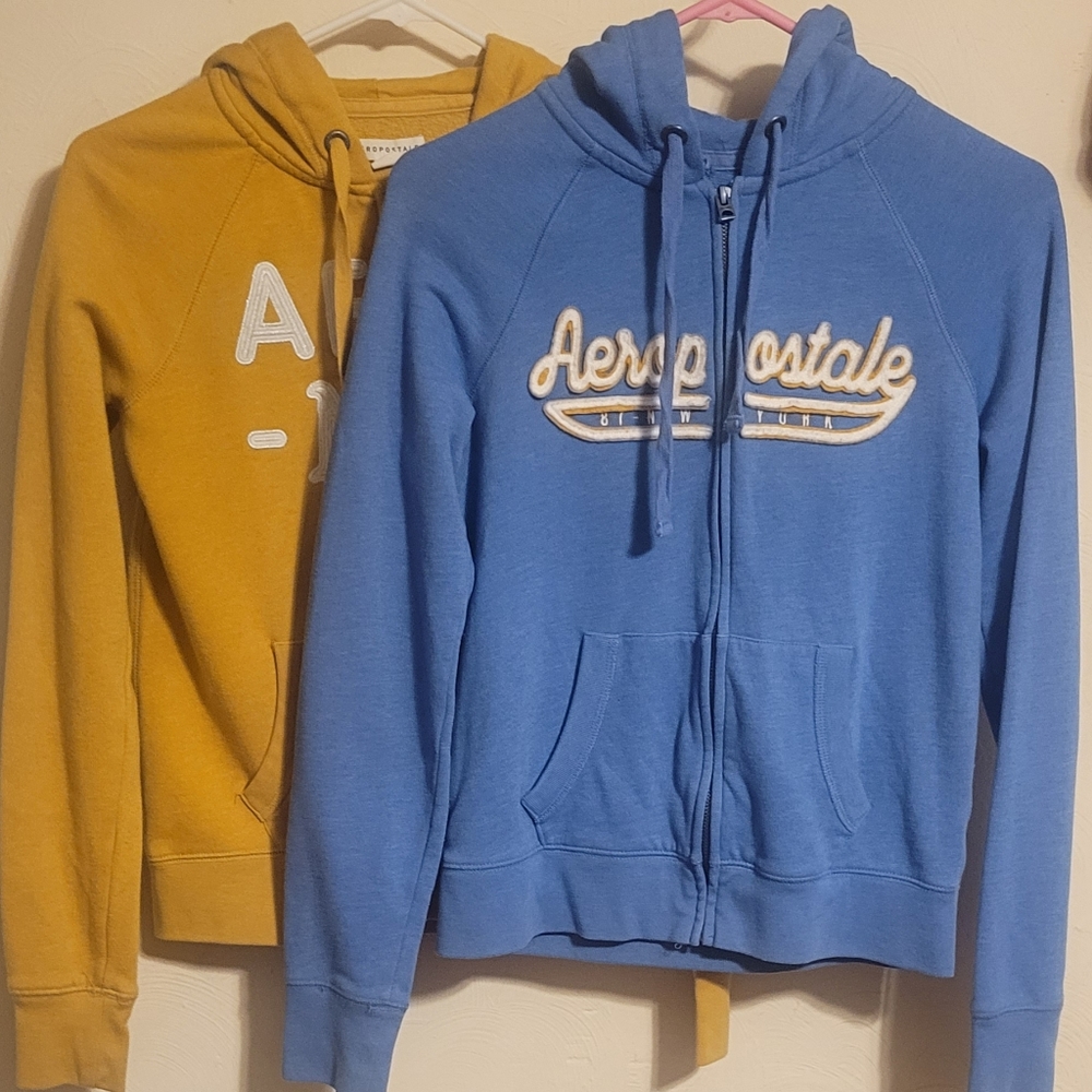 Aeropostle 2 Zip Up Hoodie Bundle